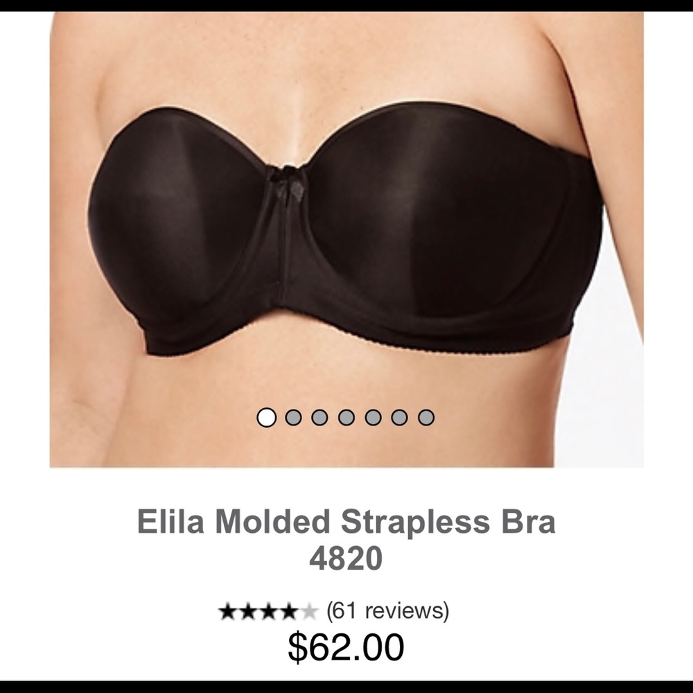 ELILA Convertible Strapless Bra